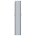 vidaXL Uttrekkbar sidemarkise kremhvit 117x1200 cm
