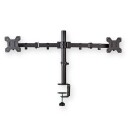 Nedis Veggfeste for 2 Skjermer 15"-32" Full Bevegelse