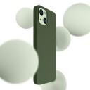 3Mk Hardy MagSafe Silikon Mobildeksel for iPhone 15 Plus - Grønn