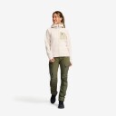 RevolutionRace Evolution Stretch Fleece Hoodie Dame Oatmeal Størrelse:M   Dame > Overdeler > Fleece & midlayers