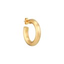 Jane Kønig Chunky Hoop Øredobber 18 kt. Gullbelagt sølv CHE001-G