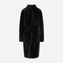 Utzon Caprina Shearling Coat Black 40