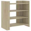 Skjenk sonoma eik 73,5x35x75 cm konstruert tre 8721102805691