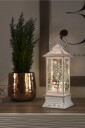 Konstsmide - B/O Vannlykt med snømann, 27 cm, LED - Hvit
