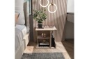 Lorik Nattbord 45 cm - Beige