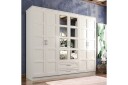 Zyricon Garderobe 210x184 cm - Hvit
