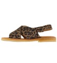Angulus Sandaler   Leopard   Angulus   38   Sandals Brun Svart