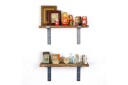 Vegghylle Benjin 40 cm   Svart | Valnøtt