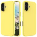 iPhone 16 Liquid Silikondeksel Gul