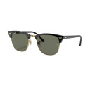 Ray-Ban Clubmaster Classic Polarized Sunglasses RB3016-901/58