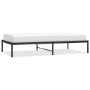 vidaXL Sengeramme i metall svart 100x190 cm