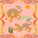 Rawring Playmates Poster Plakat / 30x30cm