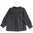 Rutete Wheat Shirt Pocket LS Skjorte (74 / 9 mnd)