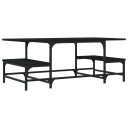  Salongbord svart 100x50,5x40 cm konstruert tre 8721012125353
