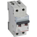 Legrand 5 stk TX³ MCB automatsikring B25 2P 2M 10/10kA