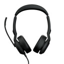 Jabra Evolve2 50 Hodesett Usb-a Alcatel-lucent Certified, Amazon Chime Certified, Cisco Webex Certified, Google Meet Certified, Microsoft Teams, Unify Certified, Zoom Stereo Svart