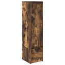 Highboard røkt eik 29,5x34x119,5 cm konstruert tre