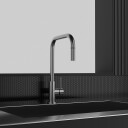 Primy Steel Accent Square Kjøkkenbatteri Uten avstengning, Rustfritt stål