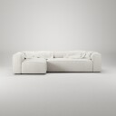Decotique Grand 4 Seter Sofa Divan Venstre Steam White