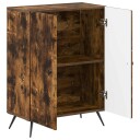 vidaXL Baderom Oppbevaringsskap BREDA Røkt Eik 59,5 x 31 x 80 cm
