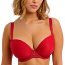 Freya BH Fascinate UW Moulded Plunge T Shirt Bra Rød E 70 Dame