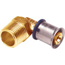 Tigris M1 DRL albue med nippel 90° 50x1 1/2"