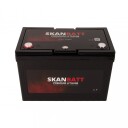 SKANBATT Premium Lithium - 12V 100Ah 100A BMS - 306x172x212mm - Bluetooth - Heat - 8 Års garanti