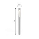 Louis Poulsen - Flindt Garden Long LED 2700K Aluminium m/spyd