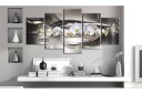 Bilde Steel Orchids 100x50 Artgeist sp. z o. o.