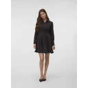 Vero Moda Aware Ane Long Sleeve V Neck Short Dress Brun L