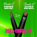 NYX Professional Makeup Blade & Shade Brow Pencil 08 Chocolate 0,
