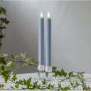 Star Trading Flamme Antikklys 2 pk LED Blå
