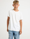 Lindex T Shirt Regular Solid White 128