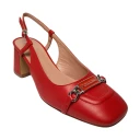 Pollini Dame Sko Rød 38 1/2 EU,