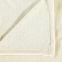 vidaXL Teppe kremhvit 150x200 cm polyester