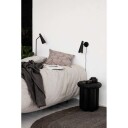 Vegglampe Precise Mattsvart Kort