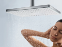 Hansgrohe Rainmaker Select 460 1jet 460x270 mm, Hvit/Krom