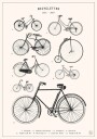 Bicyclettes Plakat Plakat / 30x40cm