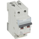 Legrand 5 stk TX³ MCB automatsikring B40 2P 2M 10/10kA