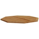  Bordplate 90x90x2,5 cm åttekantet heltre teak 366667