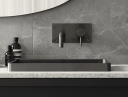 Tapwell BOX008 Servantbatteri Black Chrome