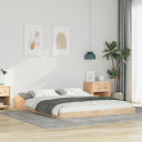  Sengestamme Brun 140 x 200 cm Heltre furu