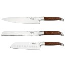 Knivsett 3 deler Rosenwood