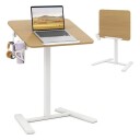 Mobilt bord for bærbar PC – Hvit tre