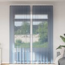  Voilegardiner med hemper 2 stk kongeblå 140x260 cm 8721158553218