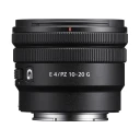 Sony E PZ 10-20mm f/4 G Vidvinkelobjektiv med Bildestabilisering