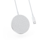 Anker PowerWave II Magnetic Pad trådløs lader (sølv)