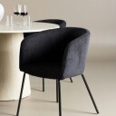 Spisegruppe Venture Home Lanzo Ø120 med 4 stk Berit Stoler