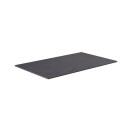 Korsbakken Benkeplate HPL Svart / 100cm Ingen