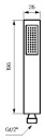 Tapwell ZDOC068 Hånddusj Krom
